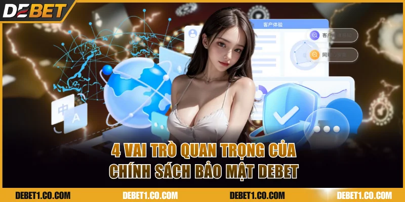 4 vai trò quan trọng của chính sách bảo mật DEBET